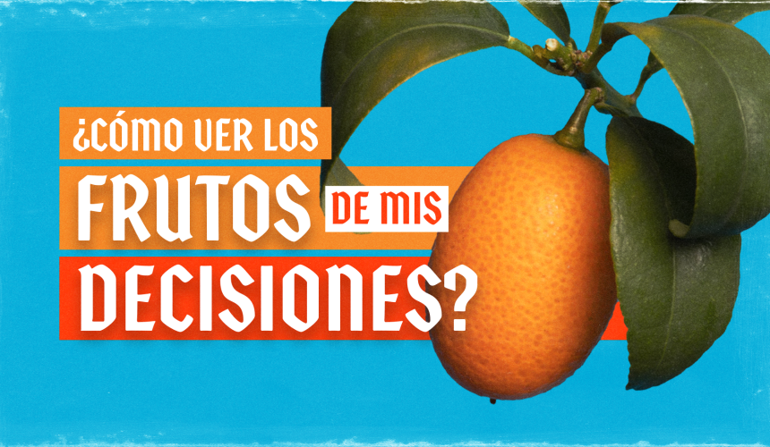 ¿Cómo ver los frutos de mis decisiones? ¿Cómo ver los frutos de mis decisiones?